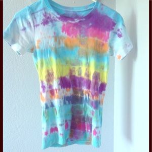 Homemade tie die shirt